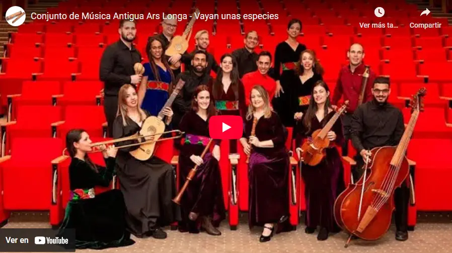 Conjunto de Música Antigua Ars Longa - Vayan unas especies