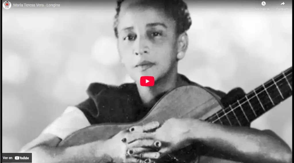 María Teresa Vera - Longina, autor: Manuel Corona